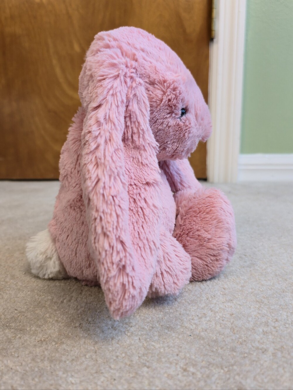 JELLYCAT bashful tulip pink bunny 12 inches Toy Stuffed Animal Plush - Picture 7 of 9